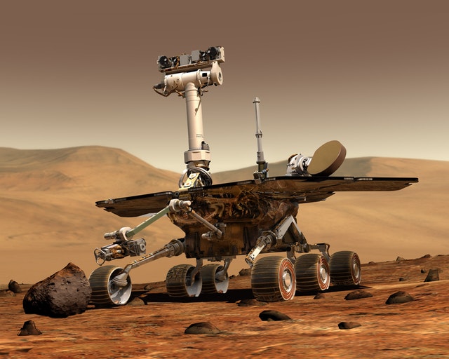 Robot en Marte